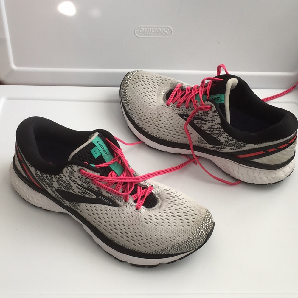 Brooks GORGEOUS!ghost 11 knitted athletic sneakers - Picture 5 of 10